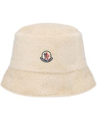 Moncler - Bucket Hat Teddy Effect - Lyst