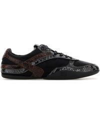 Miu Miu - Fabric And Leather Sneakers - Lyst