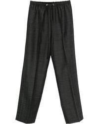 forte_forte - Virgin Wool Trousers - Lyst