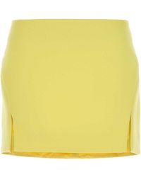 Givenchy - Stretch Crepe Mini Skirt - Lyst