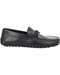 BOSS - Moccasin With Bow - Lyst