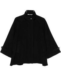 Tagliatore - Wool Cape - Lyst