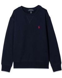 Polo Ralph Lauren - Seasonal Fleece Ls Cn Tops Knit - Lyst