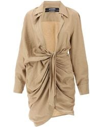 Jacquemus - La Robe Bahia Mini Kleid - Lyst
