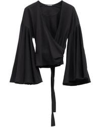 Jacquemus - Le Cache Coeur Ventadou Top Met Klokmouwen - Lyst