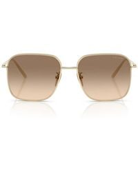 Prada - Zonnebril Prc54 Sd Zvn50 T Bleek Goud/bruin Verloop Dames - Lyst