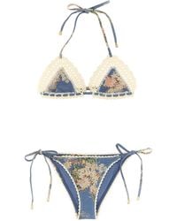 Zimmermann - Cascadian Crochet Beachwear Celeste-Donna - Lyst