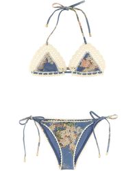 Zimmermann - 'Cascadian Crochet' Bikini - Lyst