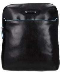 Piquadro - Borse A Tracolla Uomo Pelle Nero - Lyst