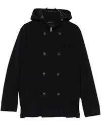 Montecore - Double-Breasted Jacket With Hood - Lyst