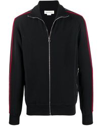McQueen - Logo con cremallera sudadera - Lyst