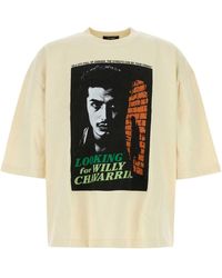Willy Chavarria - Ivory Cotton Oversize Looking For Willy T Shirt - Lyst