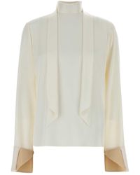 Stella McCartney - Satin Blouse - Lyst
