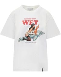 Stella McCartney - Cotton T-Shirt - Lyst