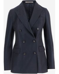Tagliatore - Chaqueta de lana con doble botonadura - Lyst