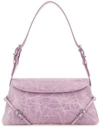 Givenchy - Lilac Leather Pã¢Â‚¬Â„¢Tit Voyou Shoulder Bag - Lyst