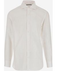 Brian Dales - Chemise en lin - Lyst