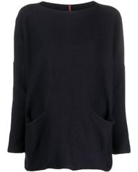 Daniela Gregis - Open Pocket Boat Neck Jumper - Lyst