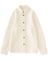 Studio Nicholson - Wool Overshirt - Lyst