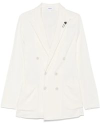 Lardini - Knitted Blazer - Lyst