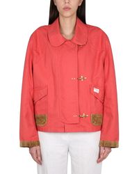 Fay - Caban Jacket 3 Hooks - Lyst