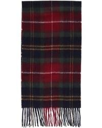 Barbour - Wool Cashmere Tartan Scarf - Lyst
