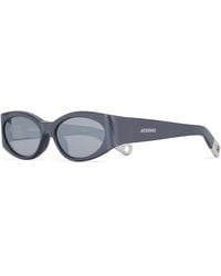 Jacquemus - Les Lunettes Ovalo - Lyst