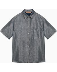 DARKPARK - Denim Short Sleeved Shirt - Lyst
