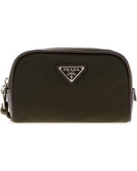 Prada - Fabric Beauty Case - Lyst