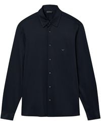 Emporio Armani - Cotton Blend Shirt - Lyst