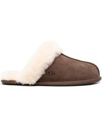 UGG - Slippers Met Lammy Afwerking - Lyst
