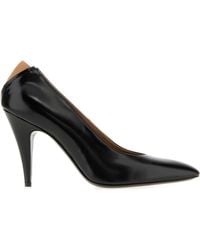 Jil Sander - Alma Leather Pump Heels - Lyst