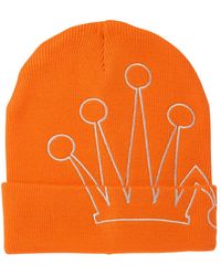 Stussy - Cuff Crown Embroidered Ribbed Beanie - Lyst