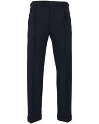 Berwich - Pantalone Retrolong Blu - Lyst