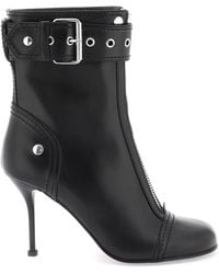 Alexander McQueen - Shoes > boots > heeled boots - Lyst