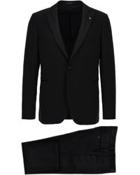 Tagliatore - Tuxedo Dress Completi Nero - Lyst