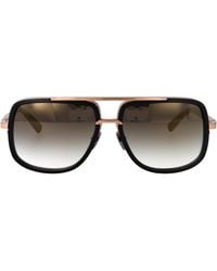 Dita Eyewear - Aviator Sunglasses Drx 2030 L Blk Rgd Blk Rgd - Lyst