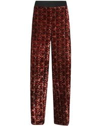 OBIDI - Velvet Trousers - Lyst