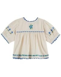 Emile Et Ida - Vestito Blouse Brodee - Lyst