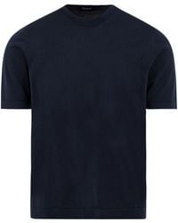 Drumohr - T Shirts En Polos Blauw - Lyst