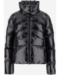 Pinko - Glossy Nylon Padded Down Jacket - Lyst