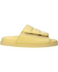 Gia Borghini - Slippers And Hooves Leather Pastel - Lyst
