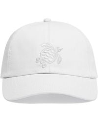 Vilebrequin - Kids' Cotton Cap With Embroidered Turtle - Lyst
