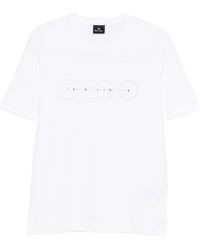 Paul Smith - Circles Organic Cotton T-Shirt - Lyst