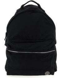Stone Island - Logo Patch Backpack - Lyst