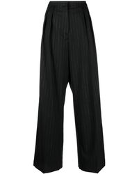 Rohe - Pantalon Ample À Rayures - Lyst