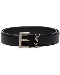 Saint Laurent - Cassandre Belt - Lyst
