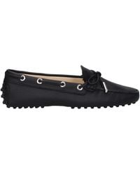Tod's - Tod 'S Mocassini Donne Skin Nero - Lyst