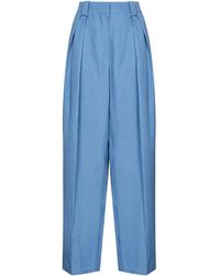 Stella McCartney - High-Waist Tailored Trousers - Lyst