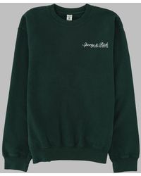 SPORTY&RICH - Felpa Girocollo Con Logo - Lyst